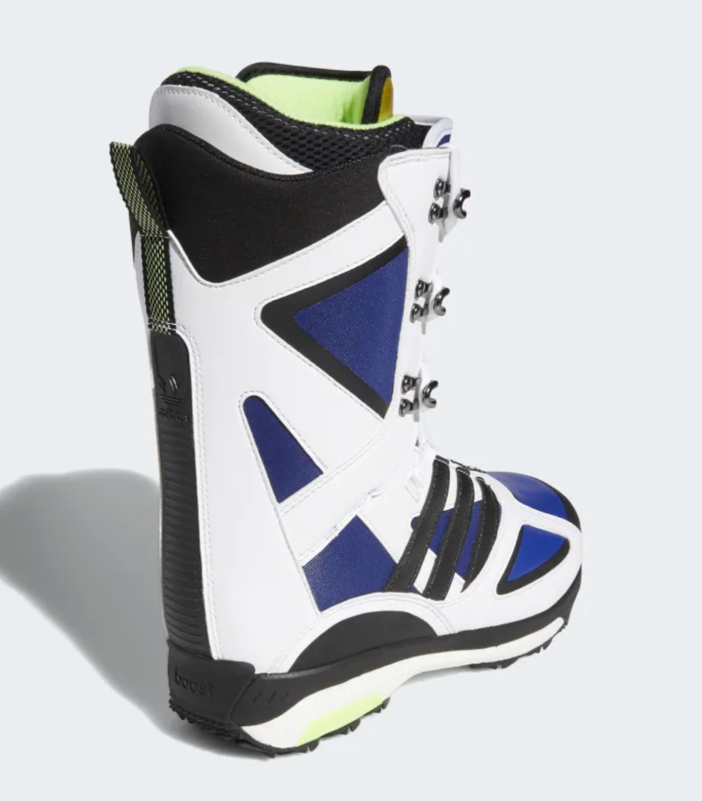 NIB MENS ADIDAS TACTICAL LEXICON ADV SNOWBOARD BOOTS $350 8.5 White black green