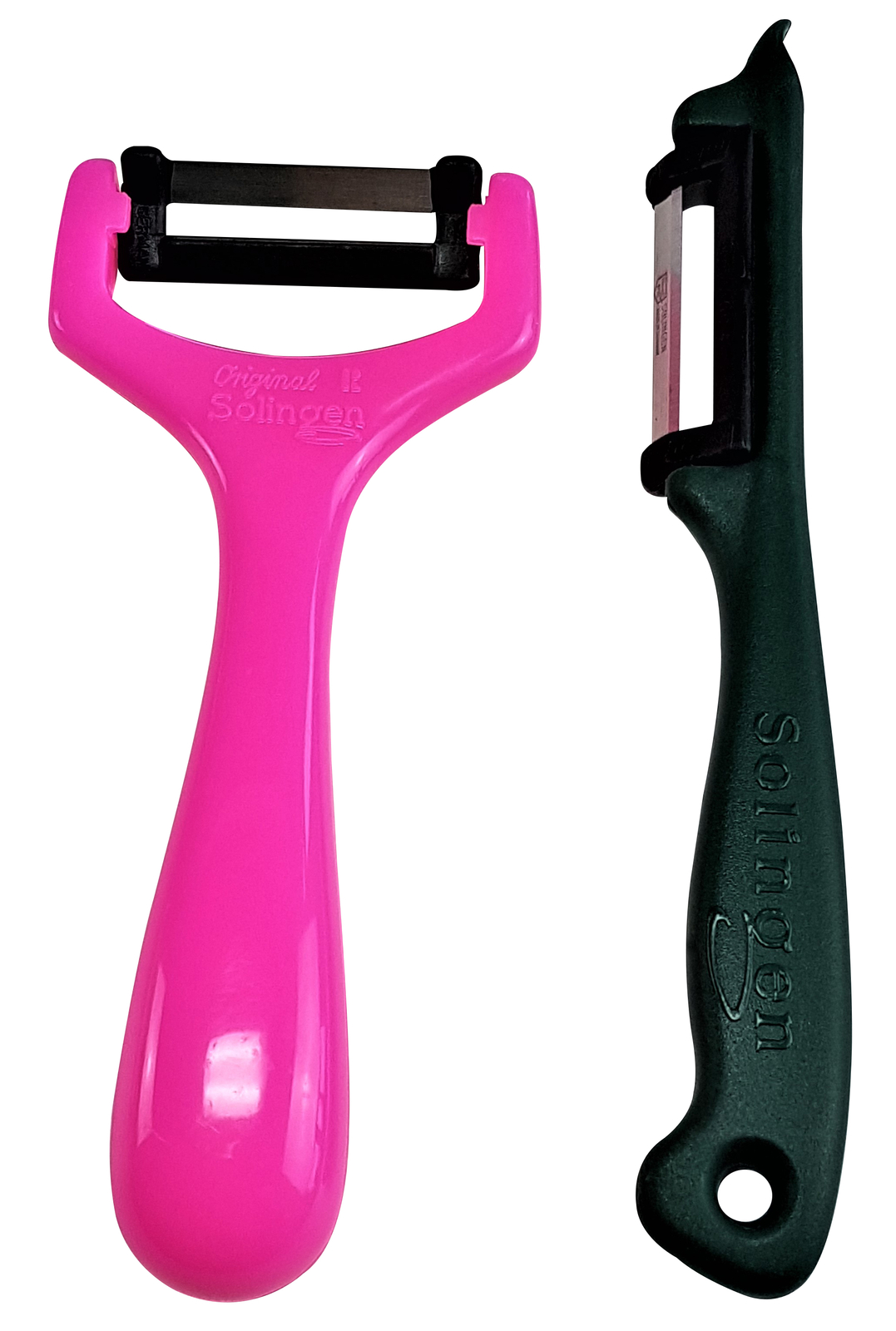 Solingen Sparschäler Set 4-teilig | Querschäler Gemüseschäler Kartoffelschäler | Made In Germany