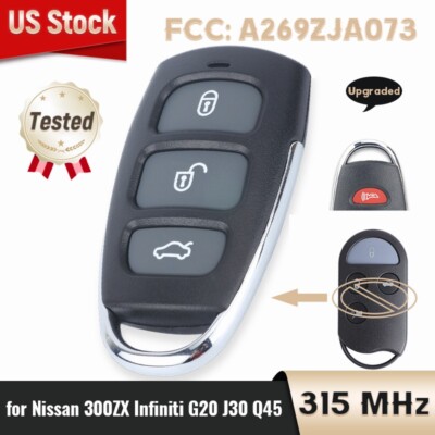 Upgraded Remote Key fob for Nissan 300ZX Infiniti G20 J30 Q45