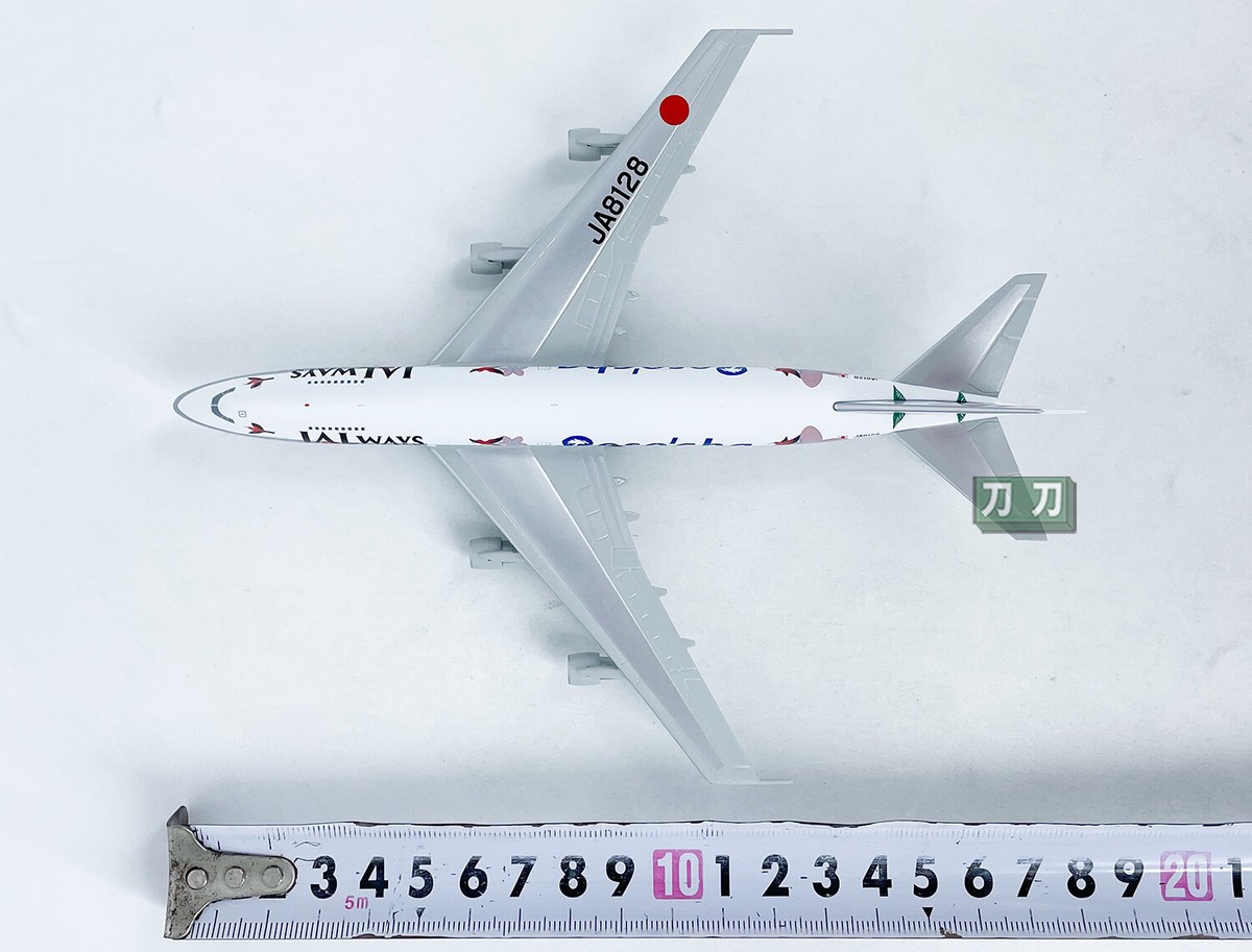 1:400 JET JALWAYS B747-100 JA8128 Passenger Airplane Diecast Model
