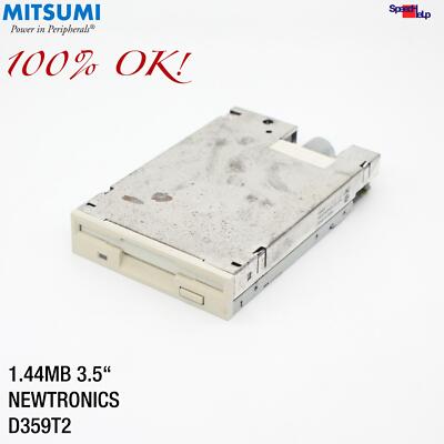 MITSUMI NEWTRONICS DT359T2 3.5'' 1.44MB FDD FLOPPY LAUFWERK DISK DRIVE JUMPER DS0