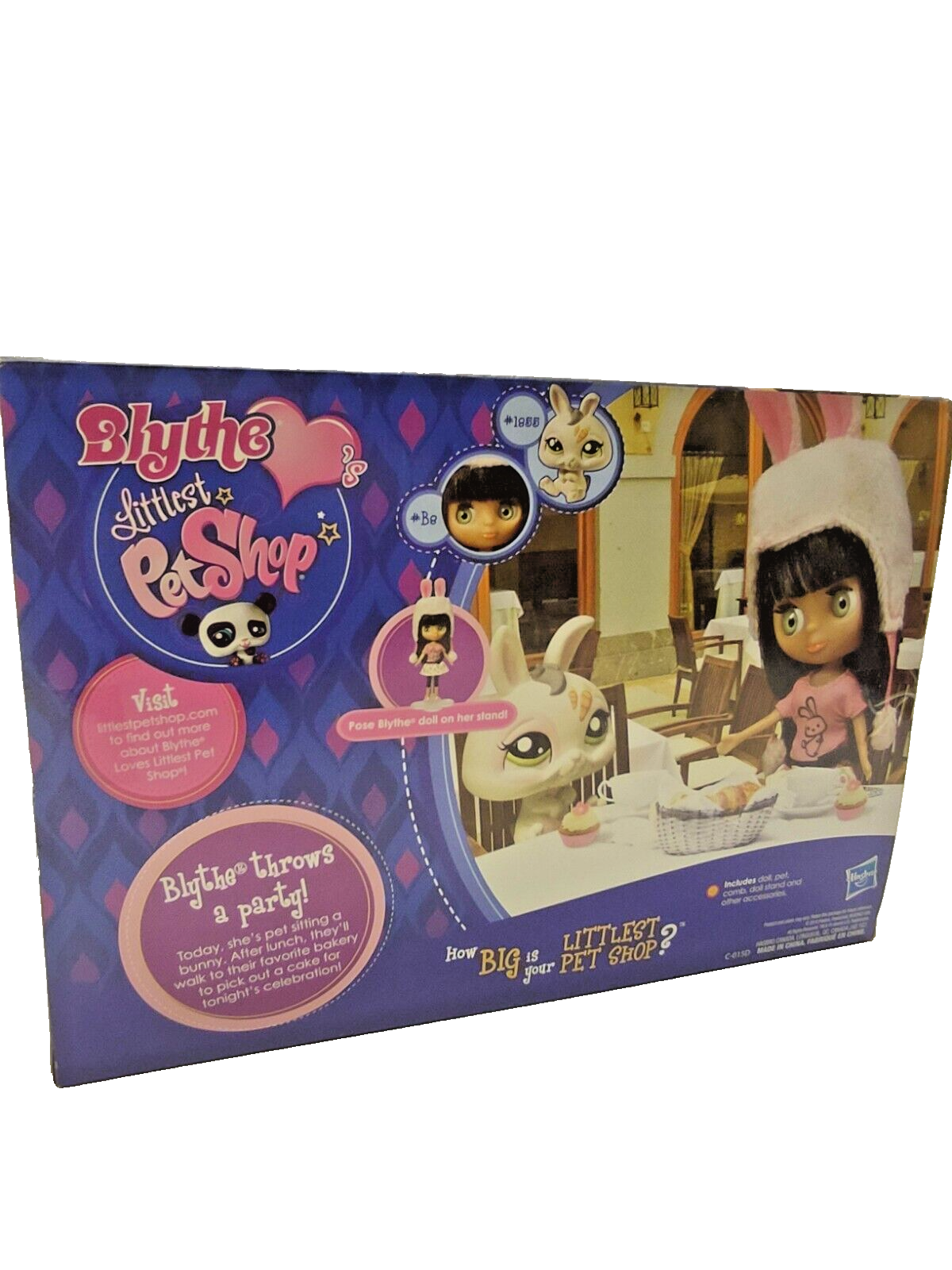 LPS Littlest Pet Shop Blythe Bunny Duo #B8 #1855 Figure 653569574644| eBay
