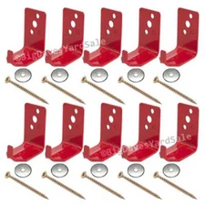 10 - Universal Wall Hook, Bracket, Hanger for  10,15 or 20 lb. Fire Extinguisher