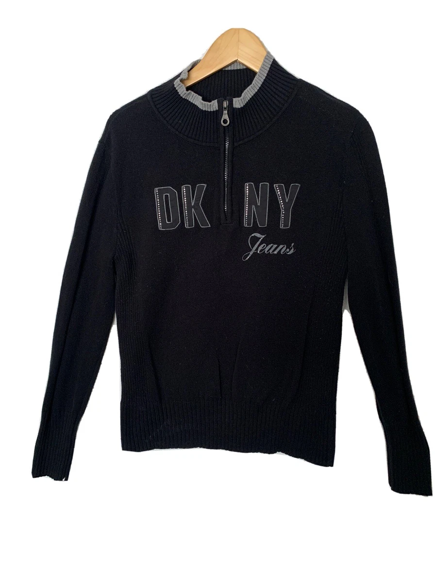 Dkny hotsell black sweater