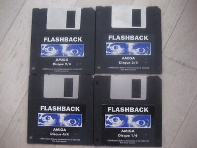 Jeu Amiga - Flashback complet et fonctionnel - Jeux vidéo