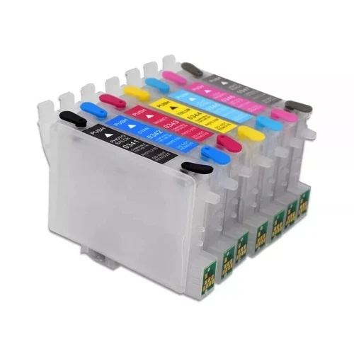 Refillable Ink Cartridge T0341 - T0347 with ARC Chip for Stylus Photo 2100 2200 - Picture 1 of 6