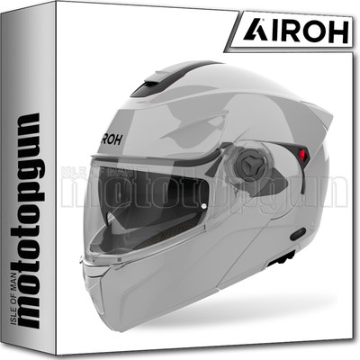 AIROH HELMET FLIP-UP MOTORBIKE SPEC98 SPECKTRE COLOR CEMENT GREY GLOSS SZ. XXL