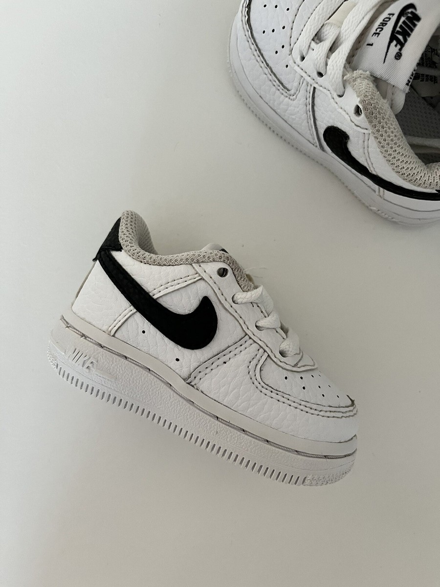 Nike Air Force 1 Black \u0026 White (TD) Uk 2.5 🖤🛍️ | eBay UK
