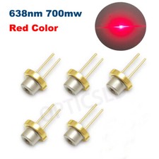 Brand New SHARP GH0637AA2G 635nm 638nm 700mw TO-18 φ5.6mm 2-Pins Red Laser Diode