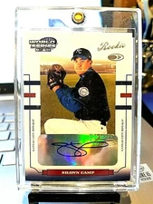 2004 SHAWN CAMP #819/1000 WORLD SERIES ROOKIE AUTO #181 GEM MINT.