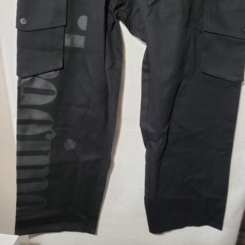 Civil Regim Cargo Sweatpants Mens Large Black NWT - Picture 3 of 11