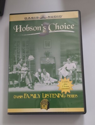 Hobson's Choice, Oasis Family Listening Series. Cassette Tapes and CDs.