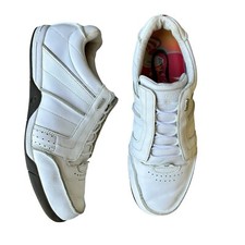 Gravis Zapatos de Skate Skateboarding Para Hombre EE. UU. Talla 11.5 Cuero BETA-G Blanco Raro