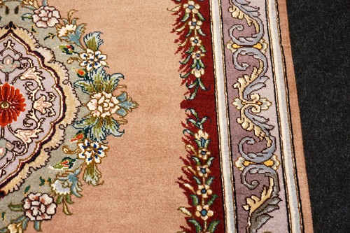 Täbriz Oriental Rug 116 X 80 CM Tabriz Persian Silk Hand Knotted - Picture 10 of 16