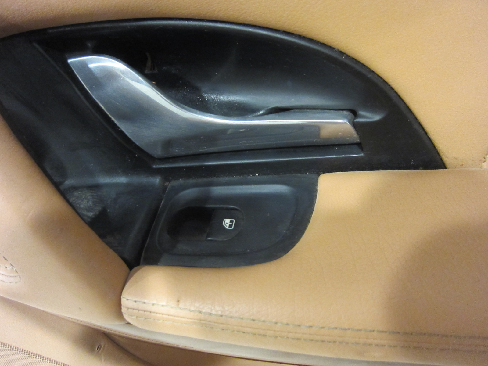 Maserati Quattroporte RH Rear Interior Door Panel. Tan Color - Part# 66939700
