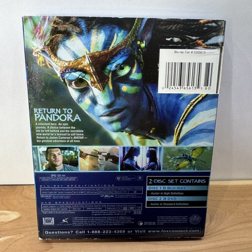 Avatar (Blu-ray + DVD 2009) - Picture 2 of 4