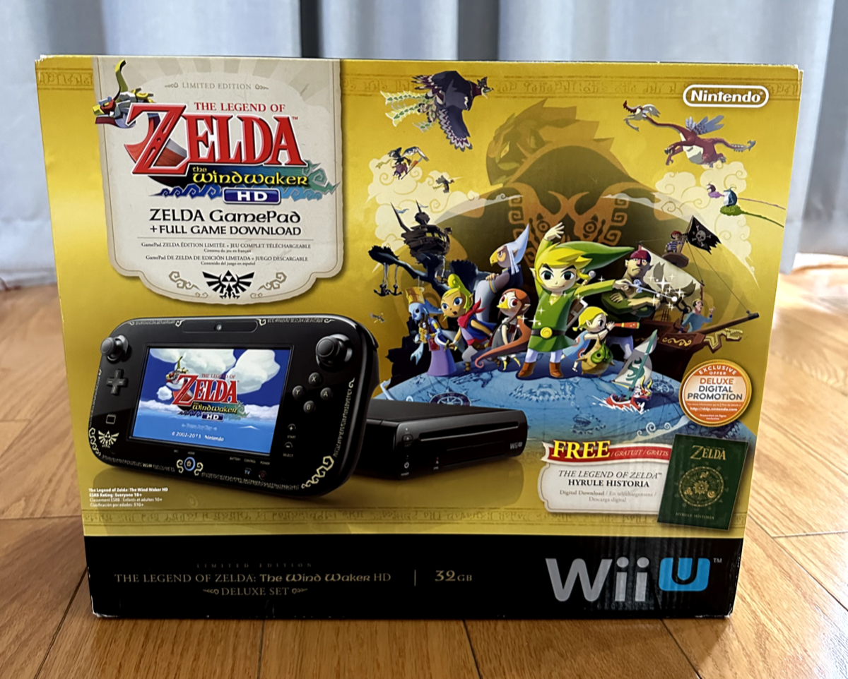 Best Buy: Nintendo Wii U Deluxe Set with The Wind Waker WUPSKAFL