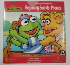 Beginning Sounds Jim Henson's Muppet Kids PC CD-ROM Brighter Child Ages 3-7 image