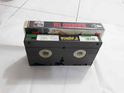 VHS 1988 Rambo 3 VHS Video Tape Sylvester Stallone Rare classic - Picture 11 of 11