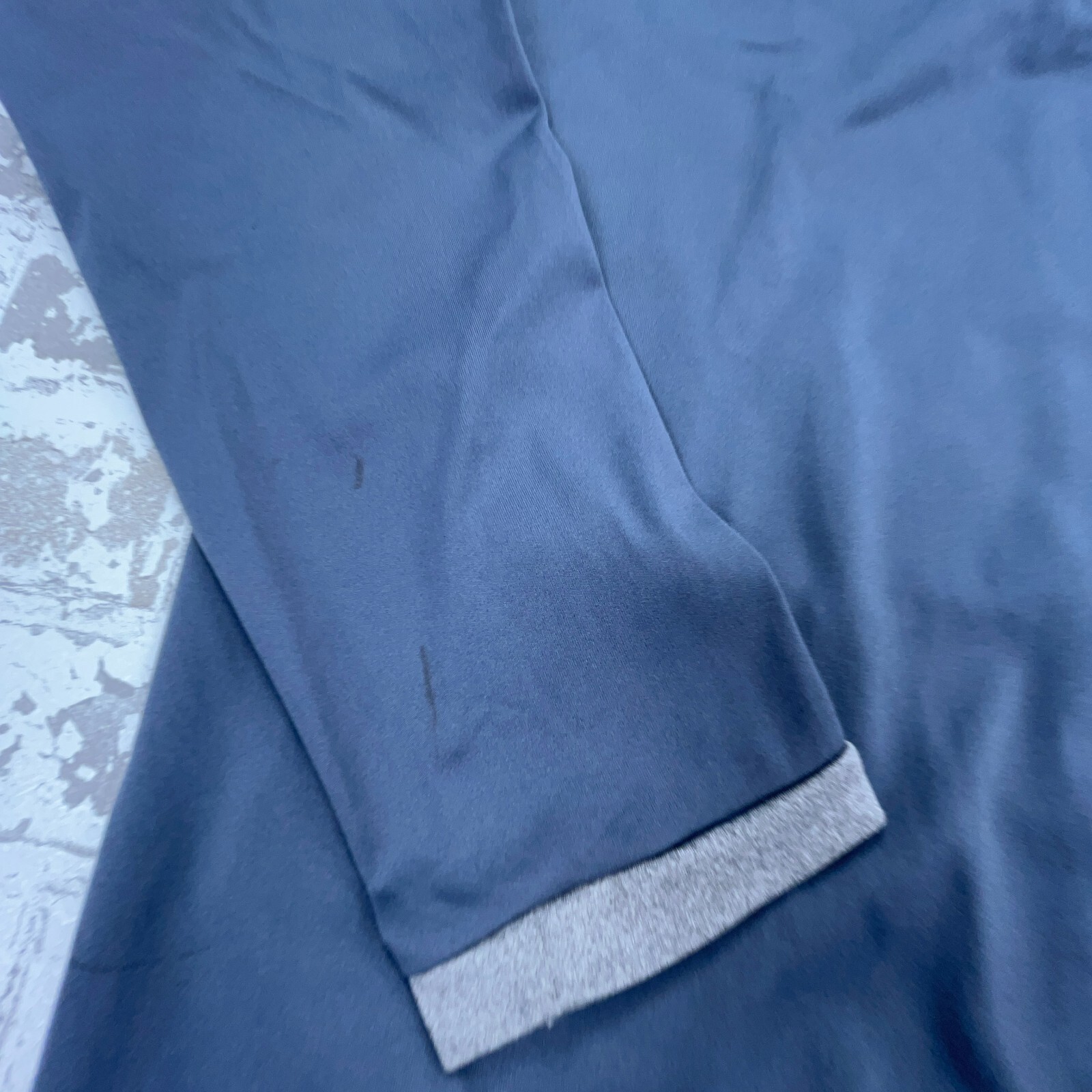 Adidas Jacket Men Medium Gray Performance Pull Ov… - image 5