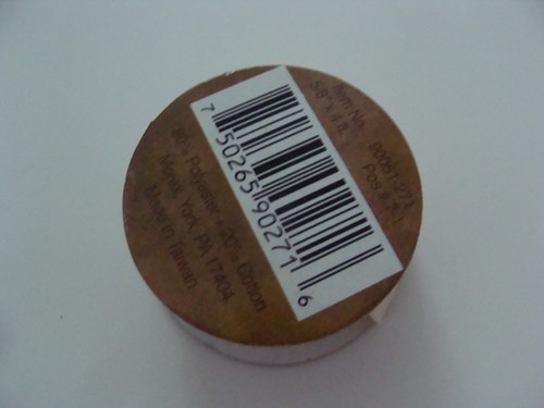 VTG White Friends Craft Ribbon 100% Polyester Partial Roll 5/8” x 3 feet Taiwan - Picture 4 of 5