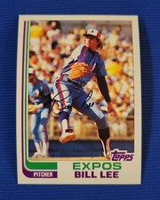 1982 TOPPS #323 SPACEMAN BILL LEE MONTREAL EXPOS NM-MT or BETTER '73 AS 119 WINS