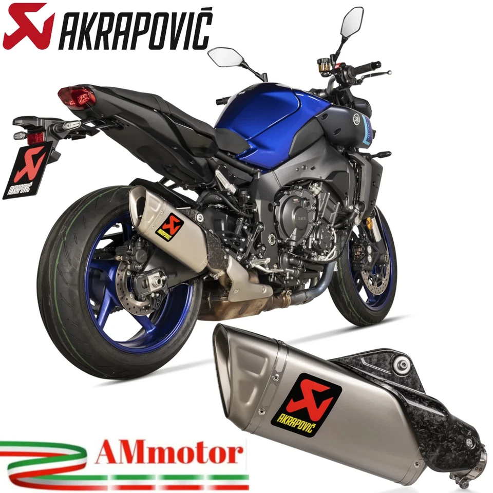 Terminal D'Échappement AKRAPOVIC Yamaha MT-10 2022-2024 S-Y10SO20-HAPLT