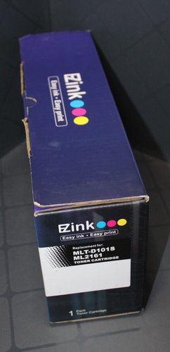 EZink 101 MLT-D101S Black Toner Cartridge ML2161 New Sealed Free Shipping - Picture 4 of 12