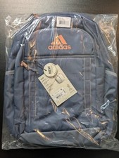 Adidas Backpack Excel 7 Unisex OSFA 16" Laptop Bookbag Shadow Navy Rose Gold NWT