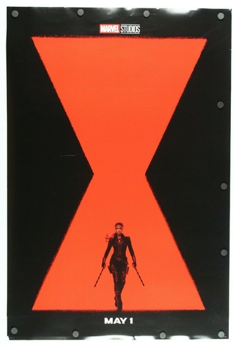 Black Widow 2020 Unreleased Double Sided Original Movie Poster 27" x 40"