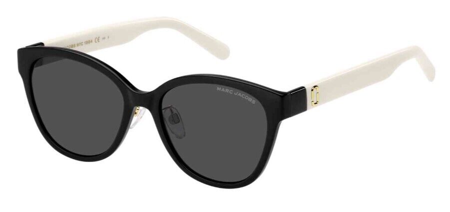 Marc Jacobs キャットアイフレムサンクラス MARC648GS C48 Marc Jacobs MARC-648S/G/S 080S/IR Black/Grey Cat-Eye Women's