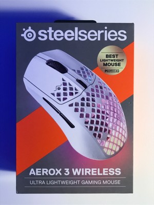 SteelSeries Aerox 3 Wireless Gaming Mouse Komplett bis auf Anleitung 