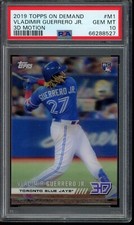 2019 Topps On Demand 3D #M1 Vladimir Guerrero Jr. Motion RC PSA 10 Gem Mint