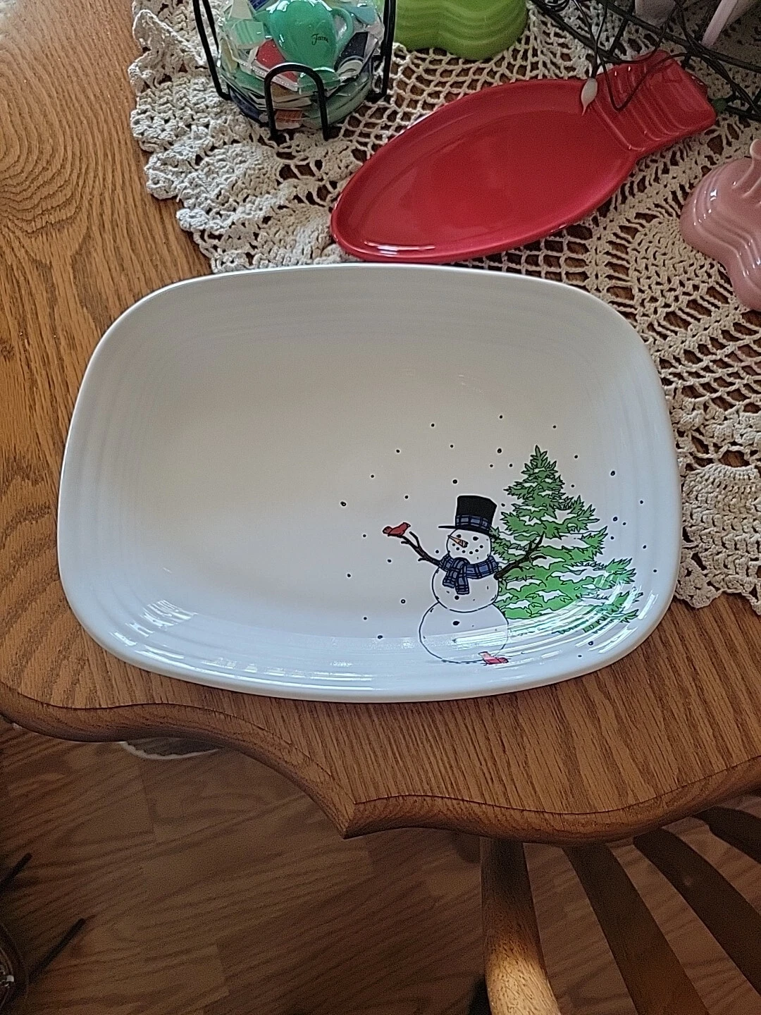 FiestaWare Rectangular Platter - Thumbnail 2