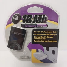 Joytech 16 MB Game Cube Memory Card  Nintendo Wii Compatible NOS 