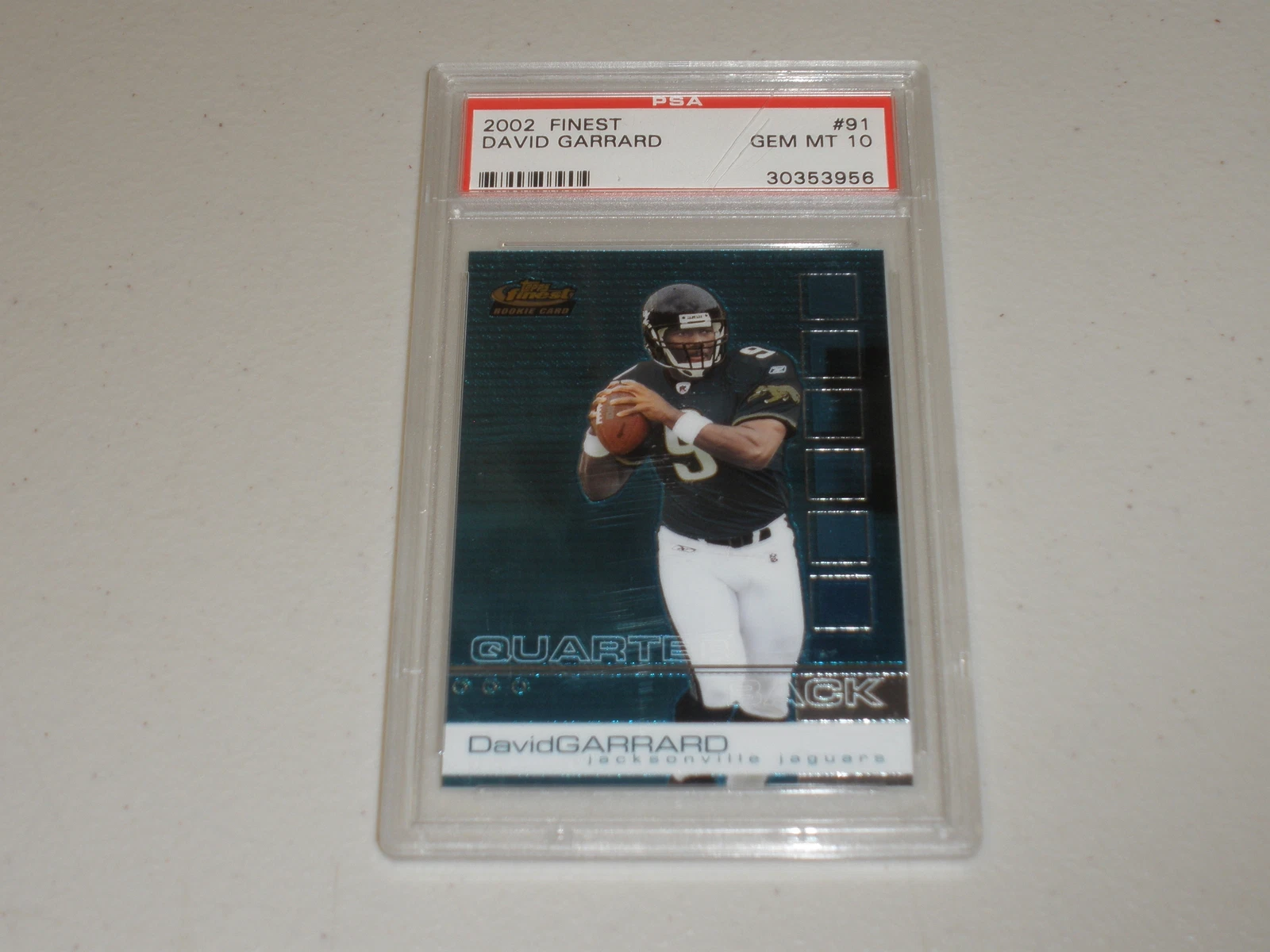 David Garrard Finest #91 Base