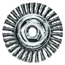 Century Drill 76041 Angle Grinder Wire Wheel, 4" Stringer Bead