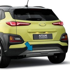 Chrom Heck Stoßstangen Diffusor Zierleiste Edelstahl Für Hyundai Kona (2017-20)