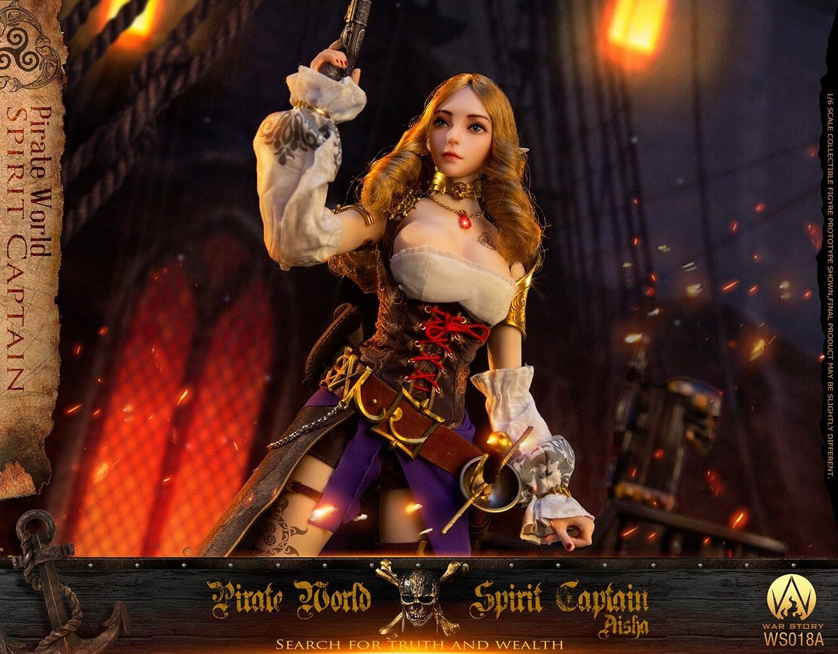 1/6 War Story WS018A Caribbean Pirate Elf Captain Elsa