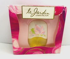 LE JARDIN de Max Factor Eau De Toilette Spray  0.42 oz **VINTAGE ORIGINAL AS-IS