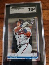 2019 Topps Chrome Update #37 Austin Riley RC SGC 10 Gem Mint Atlanta Braves 👀⚾️