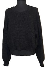 L.A. Hearts XL Black Pullover Long Sleeve Sweater