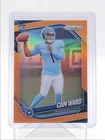 CAM WARD 2025 PANINI PRIZM ROOKIE FOOTBALL ORANGE TITANS RC /249 Q5454