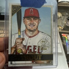 Mike Trout 2020 Topps Gallery National Baseball Card Day Preview Card GP-1