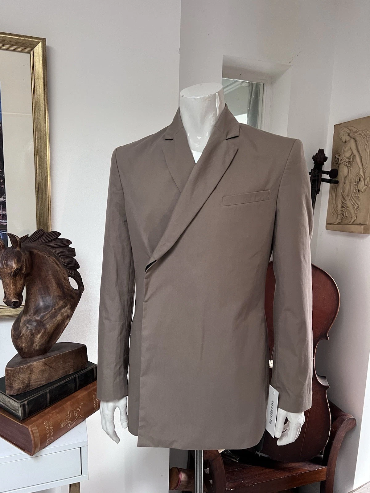 Han Kjobenhaven Hidden Button Blazer Medium New With Tags Designer