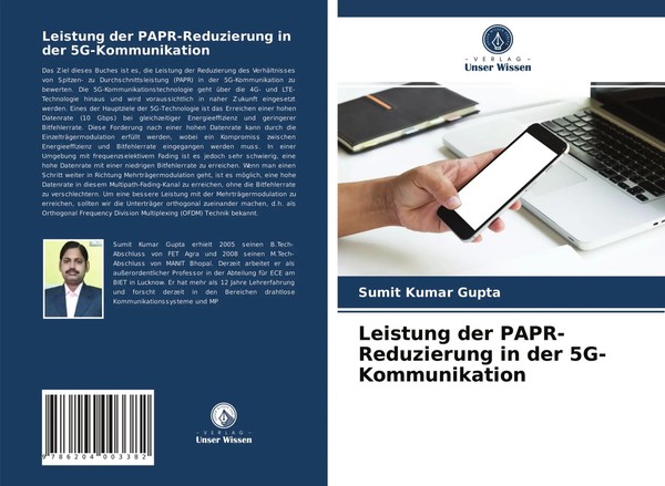 Sumit Kumar Gupta | Leistung Der Papr-Reduzierung In Der 5G-Kommunikation | Buch-image