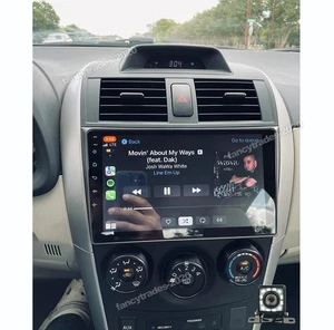 For Toyota Corolla 2009-2013 Wireless Apple Carplay Android 15 Car Stereo Radio
