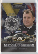 2011 Press Pass Stealth Metal of Honor Sheet Silver Star /99 Ryan Newman #MH-RN