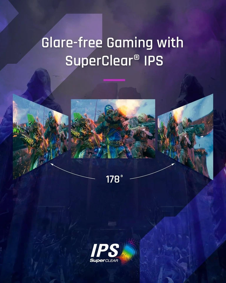 Viewsonic VX2779A-HD-PRO 27" IPS Full HD 240Hz 1ms Freesync Gaming Monitor Black - Image 3 of 4