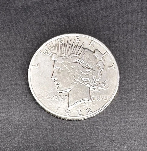 1922-S Peace Silver Dollar $1 90% Silver San Francisco VF/XF